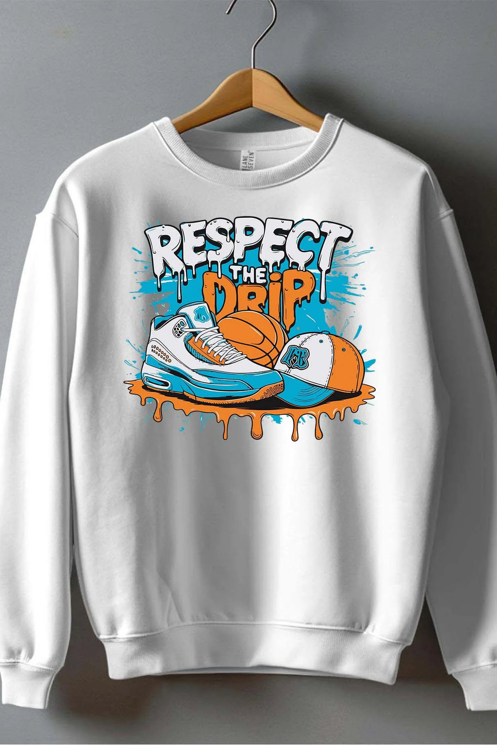 Streetwear t-shirt (respect the drip)
