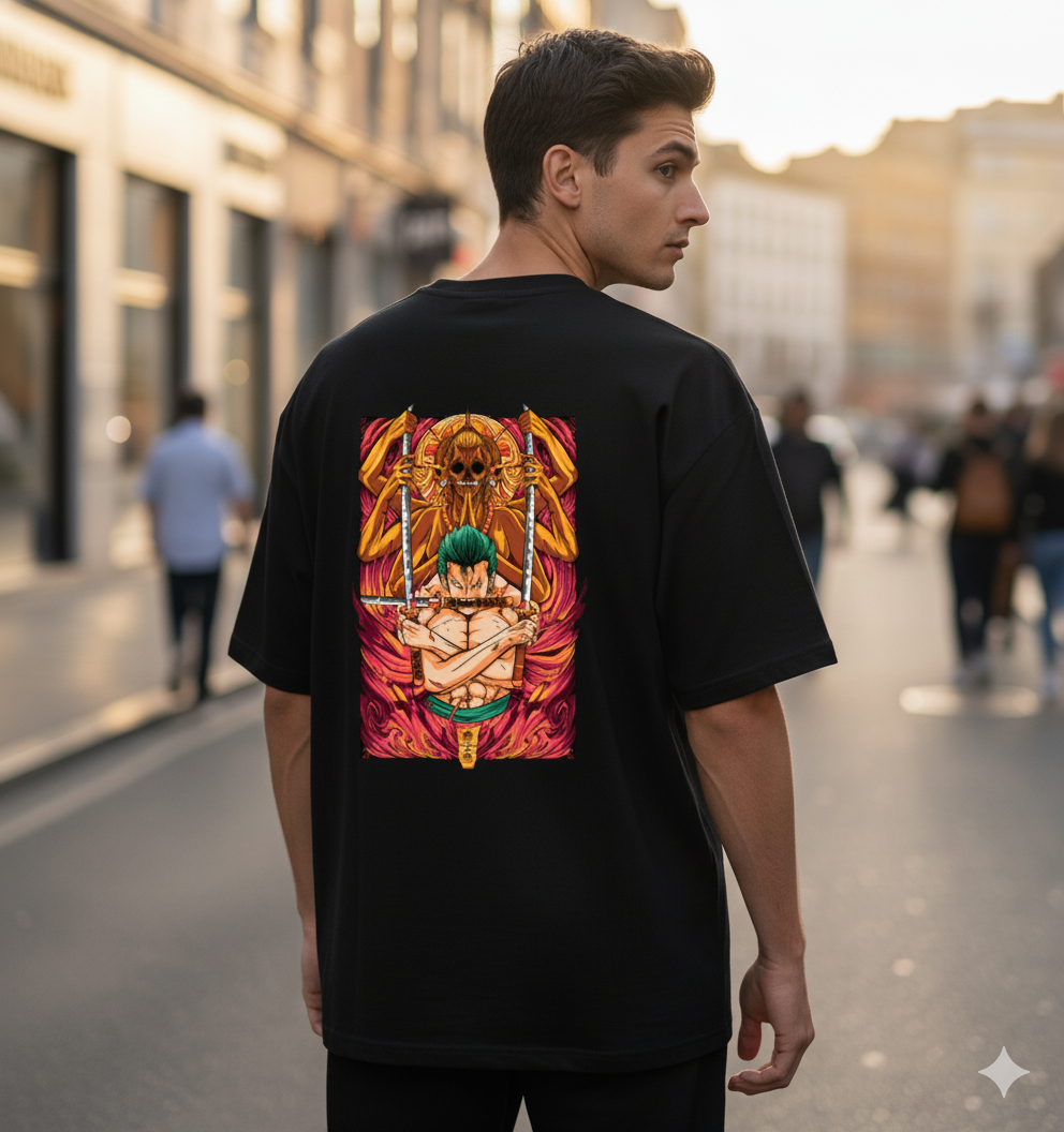 Premium oversized tshirt (Roronoa Zoro)
